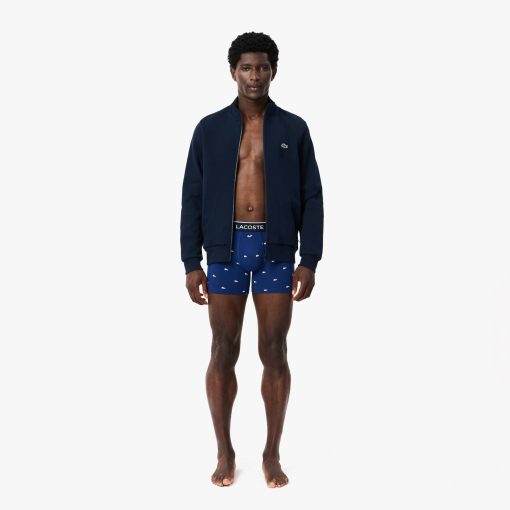 Lacoste Underwear & Loungewear-Mens Boxer Briefs 3-Pack-6H1294-51-lacoste cardigan - Image 2