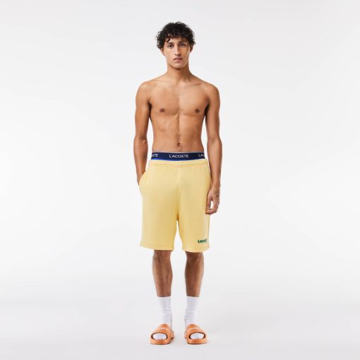 Lacoste Underwear-Mens 3-Pack Stretch Cotton Boxer Briefs-6H3420-51-lacoste sale - Image 2