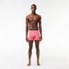 Lacoste Underwear & Loungewear-Mens 3-Pack Multicolor Band Trunks-5H3413-51-lacoste sale 4