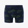 Lacoste Underwear & Loungewear-Mens 3-Pack Multicolor Band Trunks-5H3413-51-locoste 4