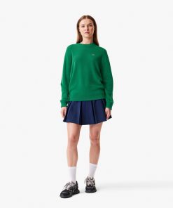 Lacoste Sweaters & Sweatshirts-Womens Lacoste x Bandier Cashmere Sweater-AF5837-51-lacoste factory outlet 2