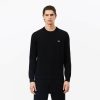 Lacoste Sweaters & Sweatshirts-Mens Relaxed Fit Wool Cardigan-AH0397-51-locoste 4