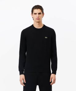 Lacoste Sweaters & Sweatshirts-Mens Crew Neck Cotton Sweater-AH1985-51-lacost