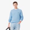 Lacoste Sweaters & Sweatshirts-Mens Merino Wool Crew Neck Sweater-AH1969-51-lacoste sale 3