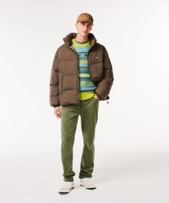 Lacoste Sweaters & Sweatshirts-Mens Fair Isle Alpaca and Wool Blend Sweater-AH5663-51-lacoste factory outlet 2