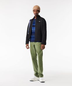 Lacoste Sweaters & Sweatshirts-Mens Fair Isle Alpaca and Wool Blend Sweater-AH5663-51-lacosta 2