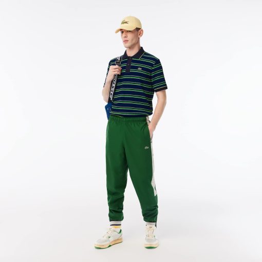 Lacoste Sweaters & Sweatshirts-Men’s Made In France Organic Cotton Striped Polo-AH7663-51-lacoste store near me - Image 2