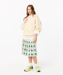 Lacoste Sweaters & Sweatshirts-Unisex Embroidery Collection Patchwork Sweater-AH8281-51-lacoste near me 2