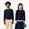 Lacoste Sweaters & Sweatshirts-Kids Cotton and Merino Wool Blend Sweater-AJ1121-51-lacoste us 4