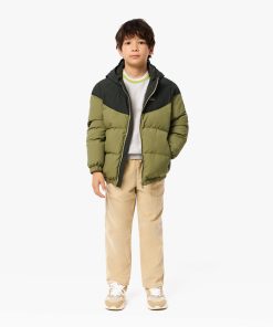 Lacoste Sweaters & Sweatshirts-Kids Cotton and Merino Wool Blend Sweater-AJ1121-51-lacoste us 2