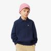 Lacoste Sweaters & Sweatshirts-Kids Cotton and Merino Wool Blend Sweater-AJ1121-51-lacost 4