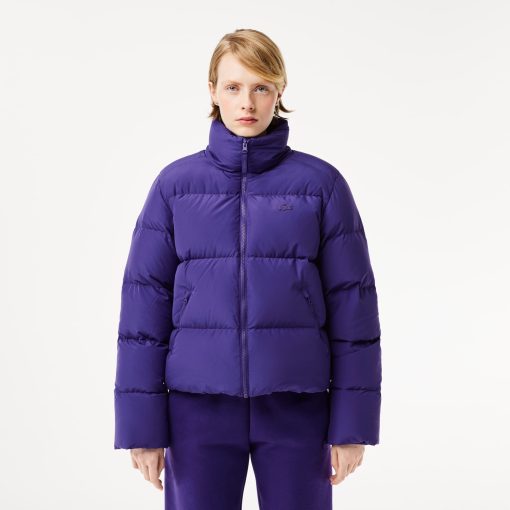 Lacoste Jackets & Coats-Womens Water-Repellent Puffer Jacket-BF0014-51-lacoste usa