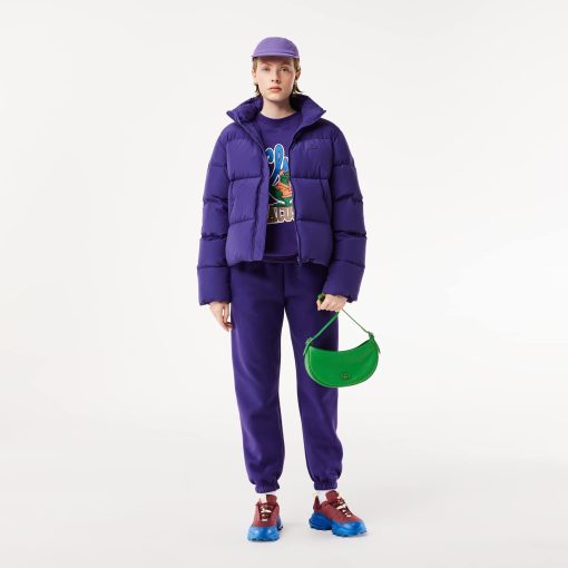 Lacoste Jackets & Coats-Womens Water-Repellent Puffer Jacket-BF0014-51-lacoste usa - Image 2