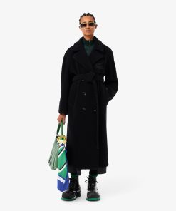 Lacoste Jackets & Coats-Womens Runway Wool Coat-BF2141-51-lacost 2