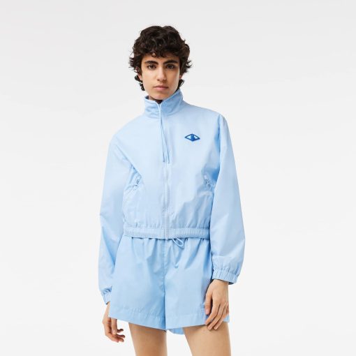 Lacoste Jackets & Coats-Women’s Monogram Track Jacket-BF6426-51-lacoste sale