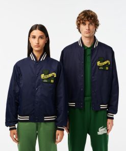 Lacoste Jackets & Coats-Unisex Bomber Jacket-BH0001-51-lacoste us