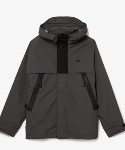 Lacoste Jackets & Coats-Mens Water-Repellent Parka-BH0544-51-lacoste sale 2