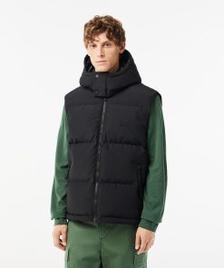 Lacoste Jackets & Coats-Mens Water-Repellent Puffer Vest-BH1611-51-lacoste usa