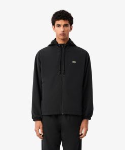 Lacoste Jackets & Coats-Mens Jacket with Removable Hood-BH1679-51-lacosta