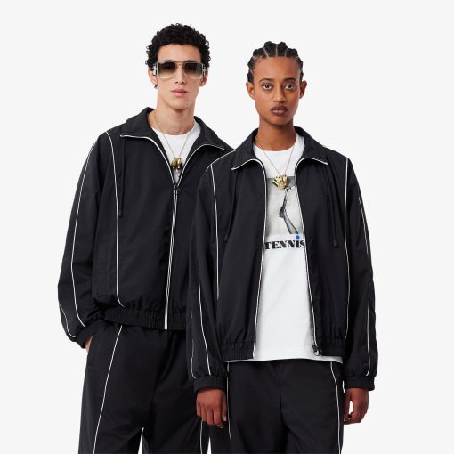 Lacoste Jackets & Coats-Unisex Runway Oversized Track Jacket-BH1680-51-locoste