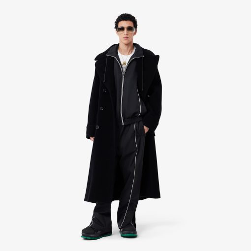 Lacoste Jackets & Coats-Unisex Runway Oversized Track Jacket-BH1680-51-locoste - Image 2