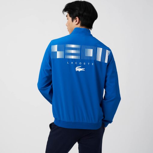 Lacoste Jackets & Coats-Mens SPORT x Novak Djokovic Track Jacket-BH2325-51-lacoste outlet - Image 2