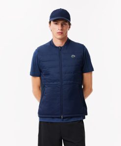 Lacoste Jackets & Coats-Mens Sport Quilted Vest-BH2684-51-lacoste usa