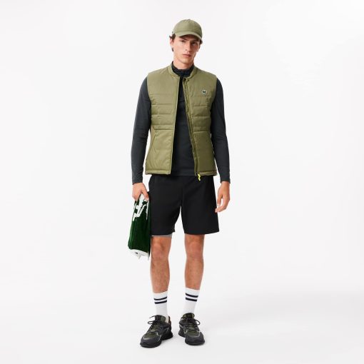 Lacoste Jackets & Coats-Mens Sport Quilted Vest-BH2684-51-lacoste store near me - Image 2