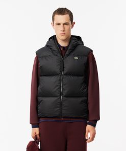 Lacoste Jackets & Coats-Mens Water-Repellent Puffer Vest-BH2895-51-lacosta