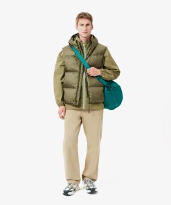 Lacoste Jackets & Coats-Mens Water-Repellent Puffer Vest-BH2895-51-lacoste usa 2