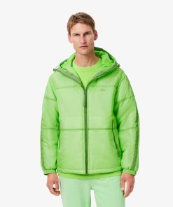 Lacoste Jackets & Coats-Mens Water-Repellent Puffer Jacket-BH2919-51-lacoste france