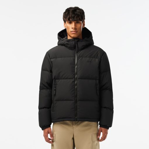 Lacoste Jackets & Coats-Mens Water-Repellent Puffer Jacket-BH3522-51-lacoste store