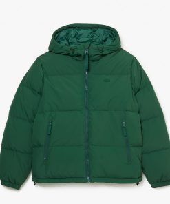 Lacoste Jackets & Coats-Mens Water-Repellent Puffer Jacket-BH3522-51-la coste