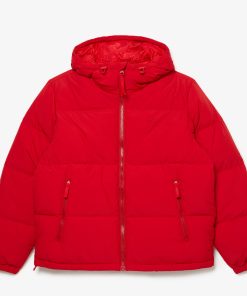 Lacoste Jackets & Coats-Mens Water-Repellent Puffer Jacket-BH3522-51-locoste 2