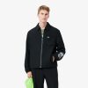 Lacoste Jackets & Coats-Mens Monogram Print Ombré Track Jacket-BH1638-51-lacoste sale 3