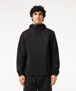 Lacoste Jackets & Coats-Mens Water-Repellent Track Jacket-BH5384-51-lacoste outlet