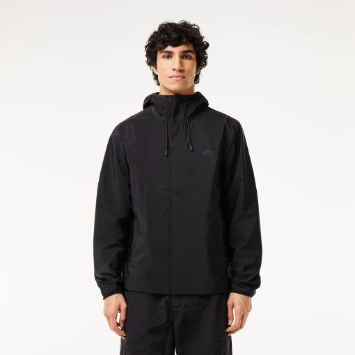 Lacoste Jackets & Coats-Mens Water-Repellent Track Jacket-BH5384-51-lacoste outlet