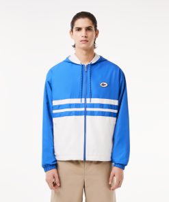 Lacoste Jackets & Coats-Mens Zip-Up Track Jacket-BH7265-51-la coste