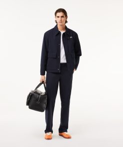 Lacoste Jackets & Coats-Mens Lightweight Water-Repellent Jacket-BH7277-51-lacosta 2