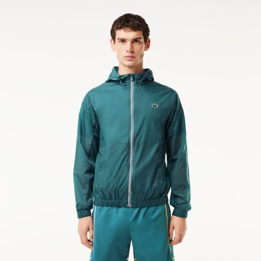 Lacoste Jackets & Coats-Mens Lightweight Water-Repellent Sport Jacket-BH7449-51-lacoste france