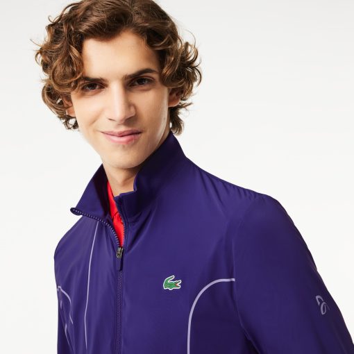 Lacoste Jackets & Coats-Mens SPORT x Novak Djokovic Ceremony Jacket-BH9306-51-lacoste store near me - Image 2