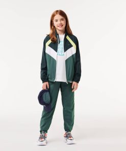 Lacoste Jackets & Coats-Kids Colorblock Zip-Up Jacket-BJ1129-51-lacoste near me 2