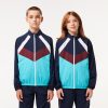 Lacoste Jackets & Coats-Kids Colorblock Zip-Up Jacket-BJ1129-51-lacoste near me 4