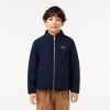 Lacoste Jackets & Coats-Kids Zipped Patch Pocket Jacket-BJ1252-51-lacoste store 4