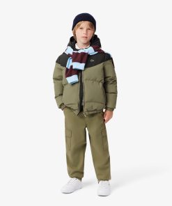 Lacoste Jackets & Coats-Kids Colorblock Puffer Jacket-BJ2625-51-lacosta 2