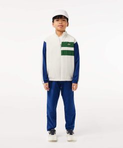 Lacoste Jackets & Coats-Kids Zip-Up Track Jacket-BJ7728-51-lacoste usa 2