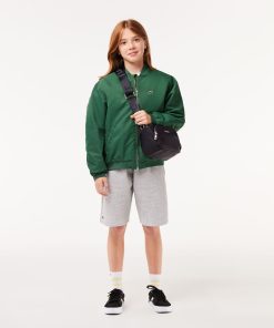 Lacoste Jackets & Coats-Kids Colorblock Bomber Jacket-BJ9731-51-lacoste cardigan 2