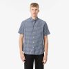 Lacoste T-Mens Contrast Badge Cotton T-Shirt-TH7411-51-lacoste store 4