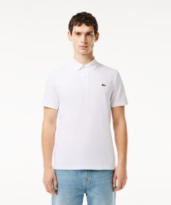 Lacoste Polos-Mens Regular Fit Cotton Polyester Polo-DH0783-51-locoste