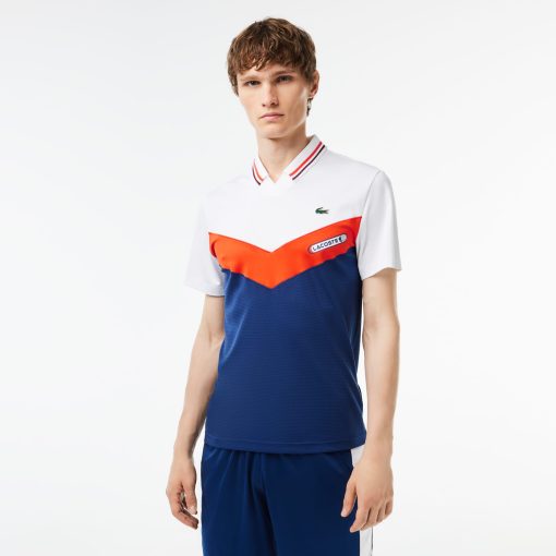 Lacoste Polos-Mens Lacoste Tennis x Daniil Medvedev Slim Fit Seamless Polo-DH1099-51-lacost